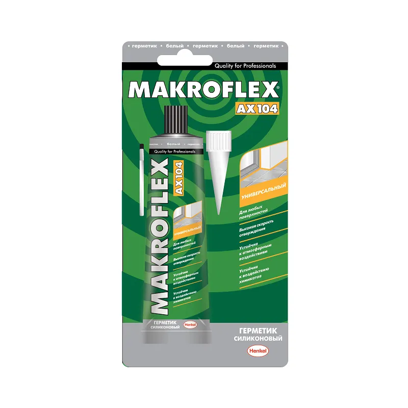 Герметик Makroflex AX 104 универсальный белый 85 мл