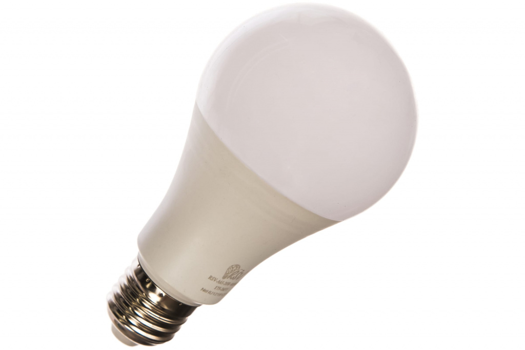 Лампа светодиодная RSV-A65-20W-4000K-E27 P