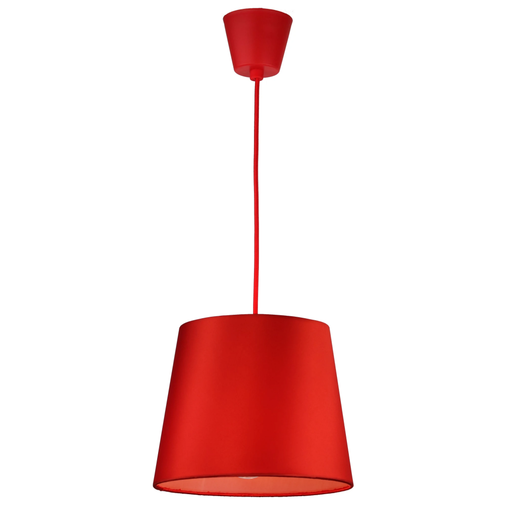 Светильник подвесной De Fran AP5-1200 RD E27 красный-белый 