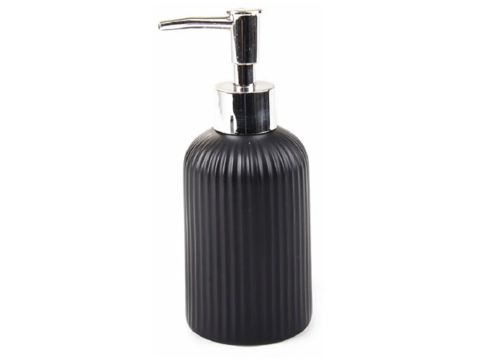 Дозатор для жидкого мыла Плиссе CE1610QA-LD черный  