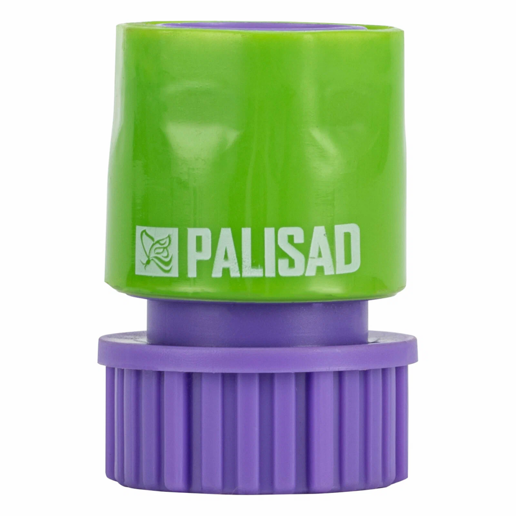 Соединитель пластмассовый PALISAD быстросъемный, внутренняя резьба 3/4", с автостопом 66170