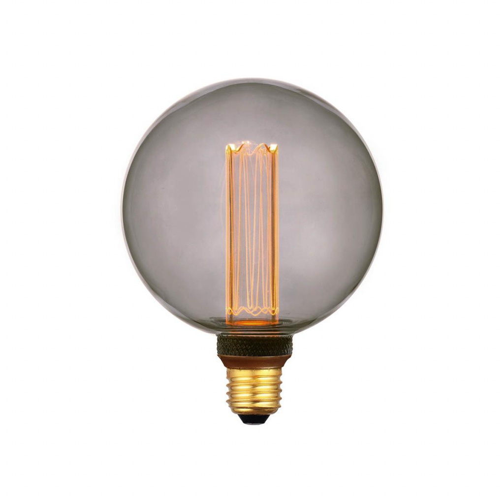 Лампа светодиодная HIPER LED VEIN G125 4.5W 150Lm E27 2000K Smoky 3-STEP dimmable HL-2233 