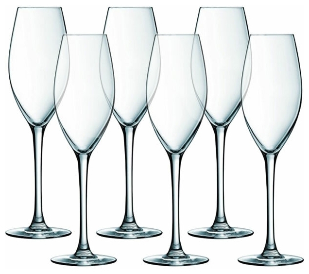 Набор бокалов Eclat Wine Emotions для шампанского 6 шт, 240 мл
