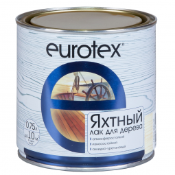 Лак яхтный Eurotex полуматовый 0,75 л