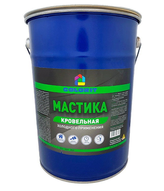 Мастика кровельная COLORIT 4 кг 