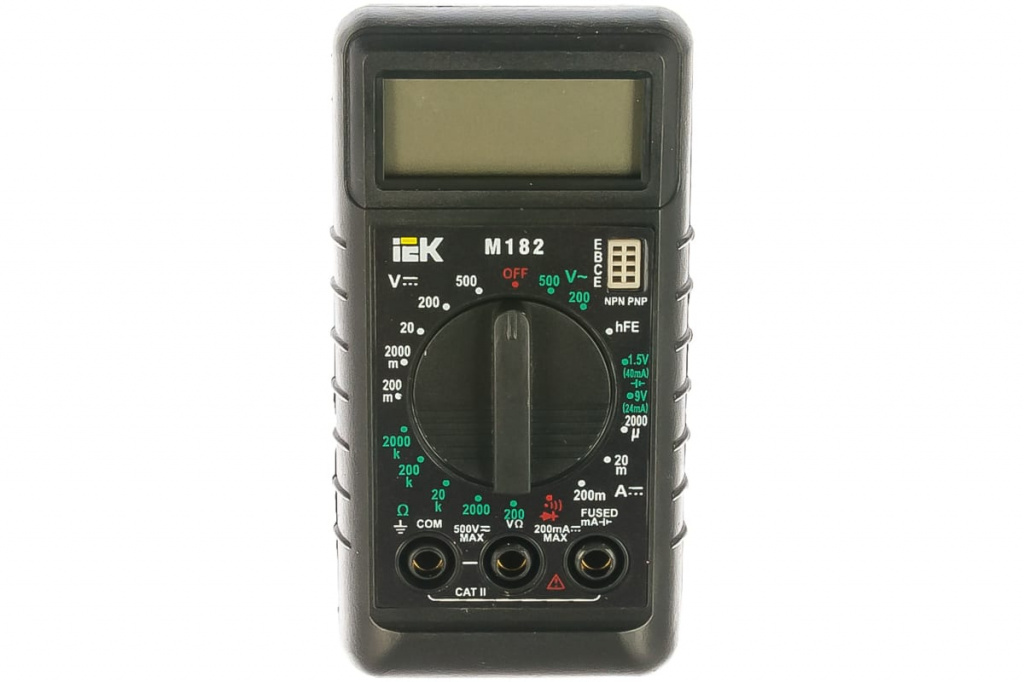 Мультиметр цифровой COMPACT M182 IEK