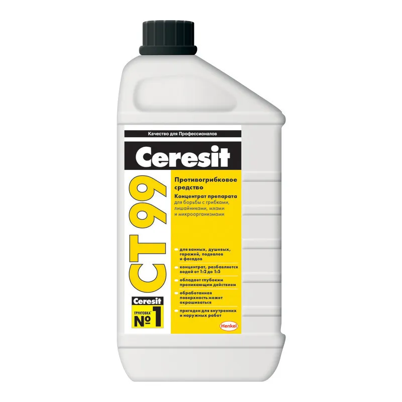 Противогрибковый препарат Ceresit CT 99 1 л