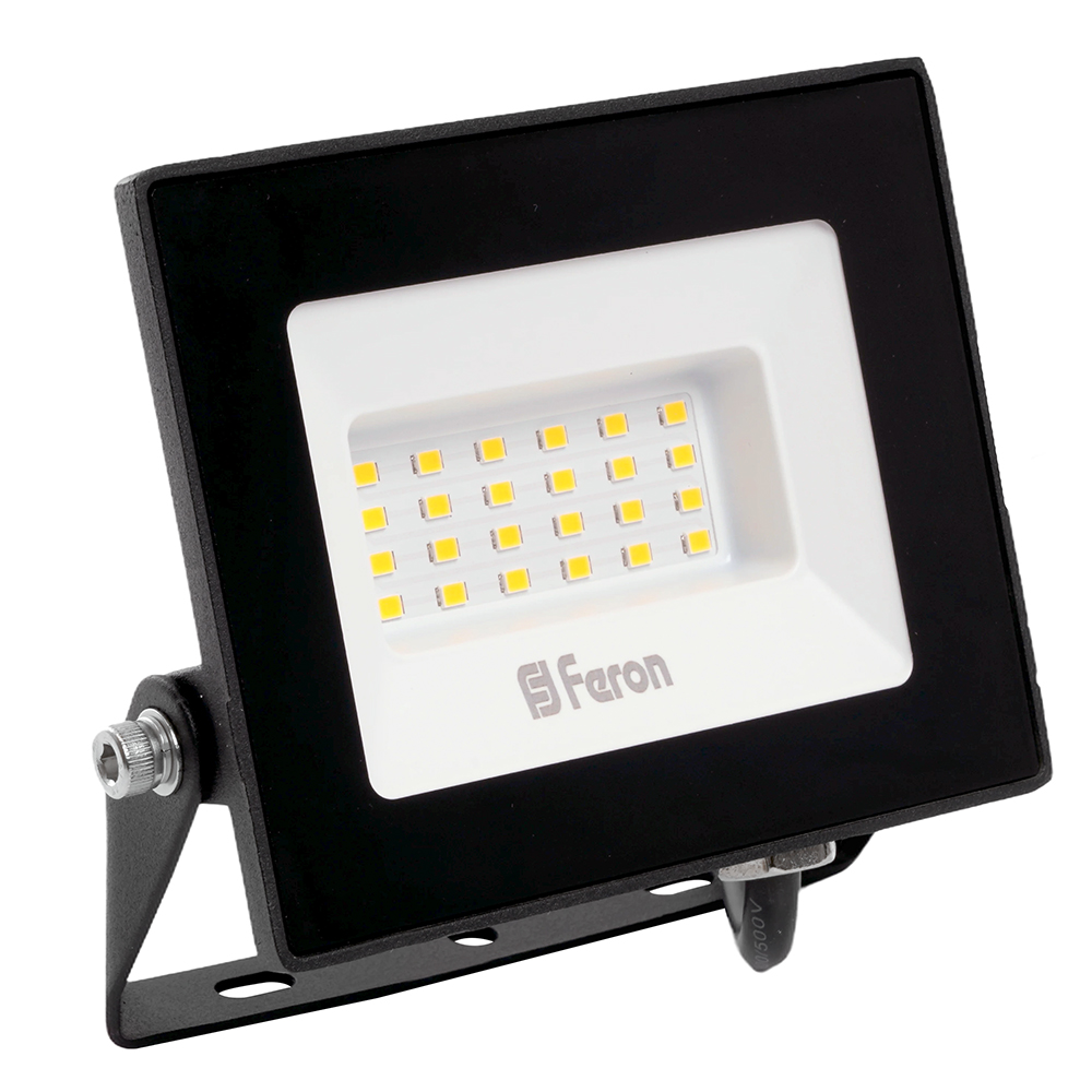 Прожектор светодиодный Feron LL-920 30W 4000K IP65 AC220V/50Hz, черный 29495
