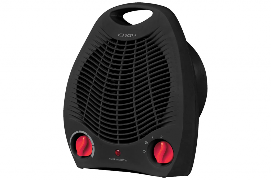 Тепловентилятор ENGY EN-509 BLACK 2000Вт черный/красный