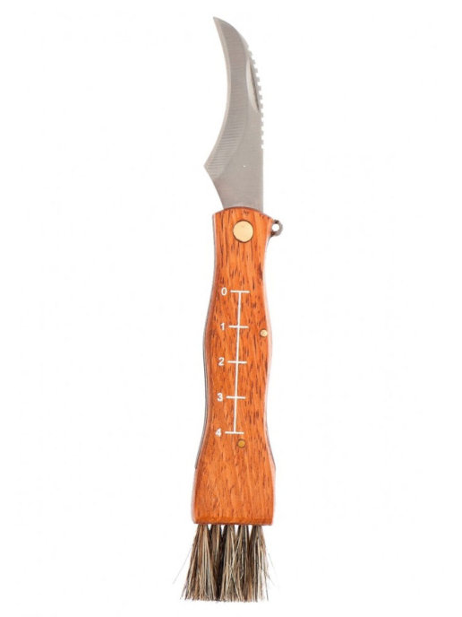Нож грибника малый 145 мм деревянная рукоятка Palisad