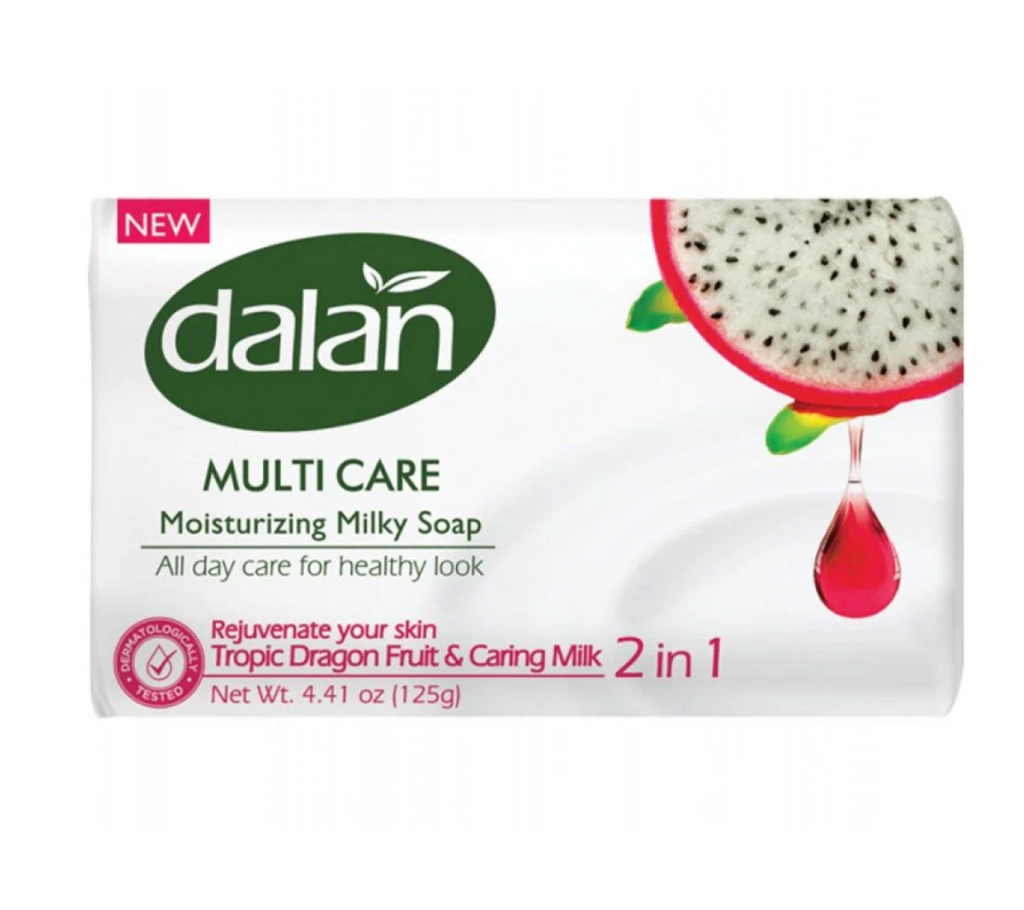 Мыло туалетное Dalan Multi Care Питайя и Молоко 150 г