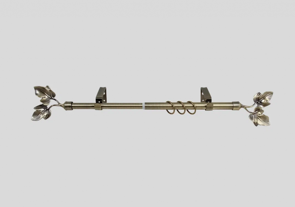 Карниз Legrand Лист раздвижной 1-но рядный D16/19 мм, 1600-3000 мм, антик-золото