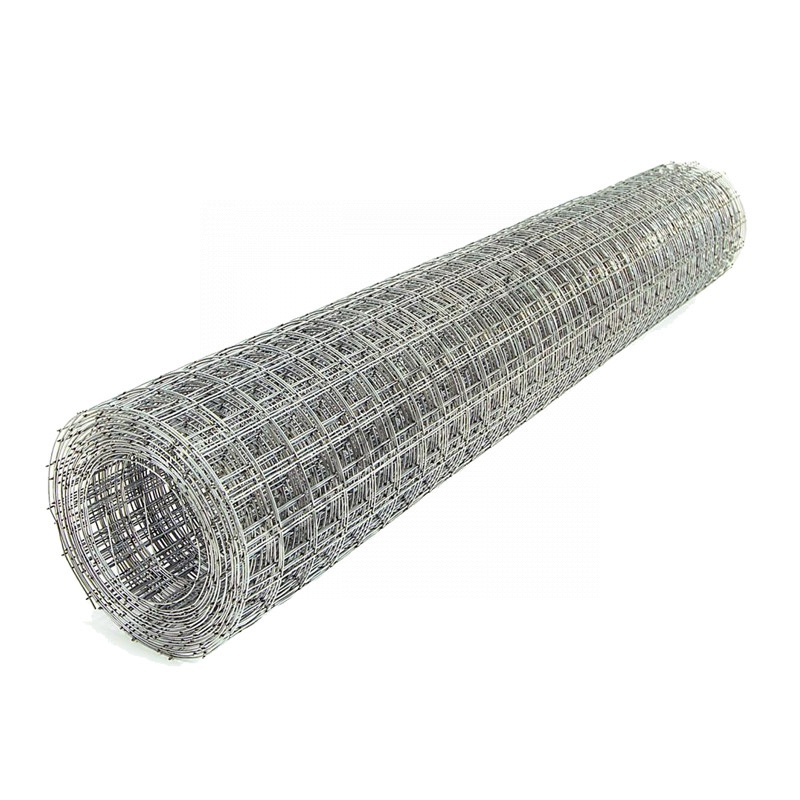 Сетка заборная сварная, ячейка 50х50 мм, d-1,8 мм, 1800х15000 мм оцинкованная