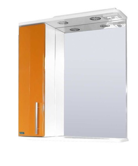Шкаф зеркальный СаТЭМ-Нева №3-60 Оранж левый  