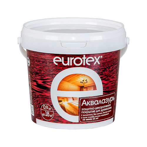 Покрытие текстурное EUROTEX бесцветный 0,9 кг 
