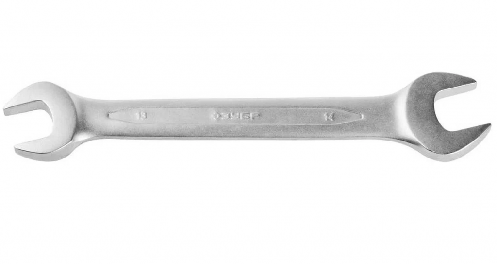 Ключ гаечный рожковый Зубр 13x14 мм 27027-13-14