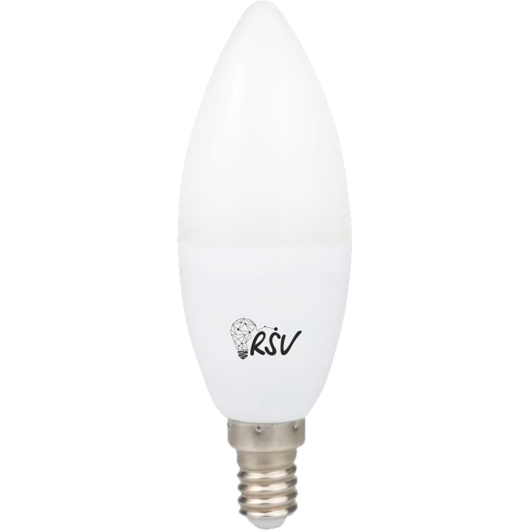 RSV Лампа св/д свеча RSV-C37-10W-3000K-E14