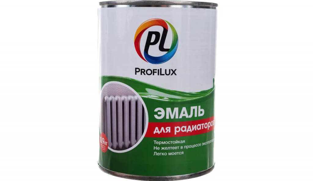 Эмаль для радиаторов Profilux 0,9 кг 