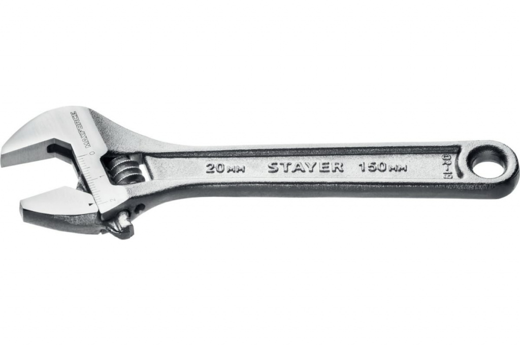 Ключ разводной MAX-Force, 150 / 20 мм, STAYER