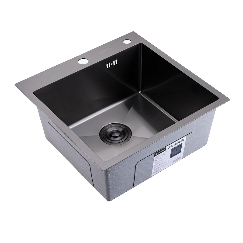 Мойка Splenka  S701.5050.09 нержавеющая сталь, графит  