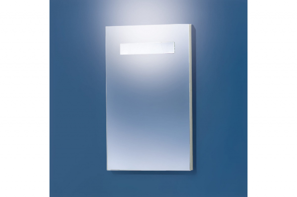 Шкаф зеркальный Акваль Паола 40 с подсветкой  