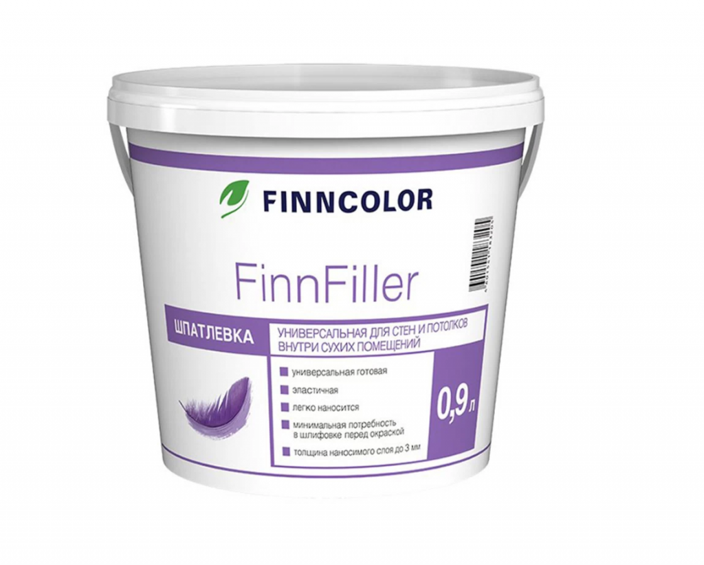 Шпатлевка финишная Finncolor Finnfiller 0,9 л