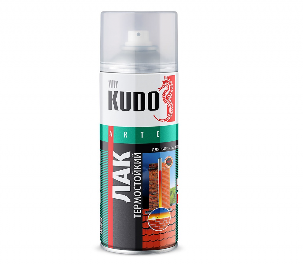 Лак термостойкий KUDO KU-9006 520 мл
