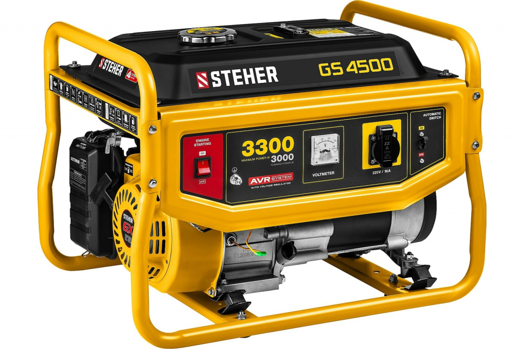 Генератор бензиновый STEHER GS-4500 