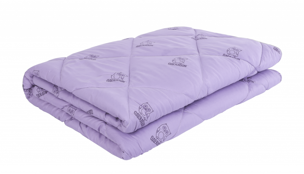 Одеяло Стеганое ТМ ОдеялSon Сова 930729 2050х1720 мм фиолетовый